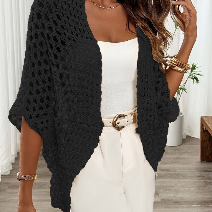 Josie | Öppen Framsida Batwing Cardigan