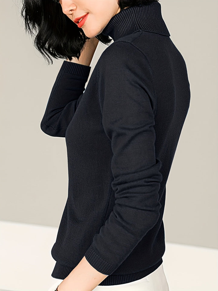Isolde | Mysig Turtleneck Tröja