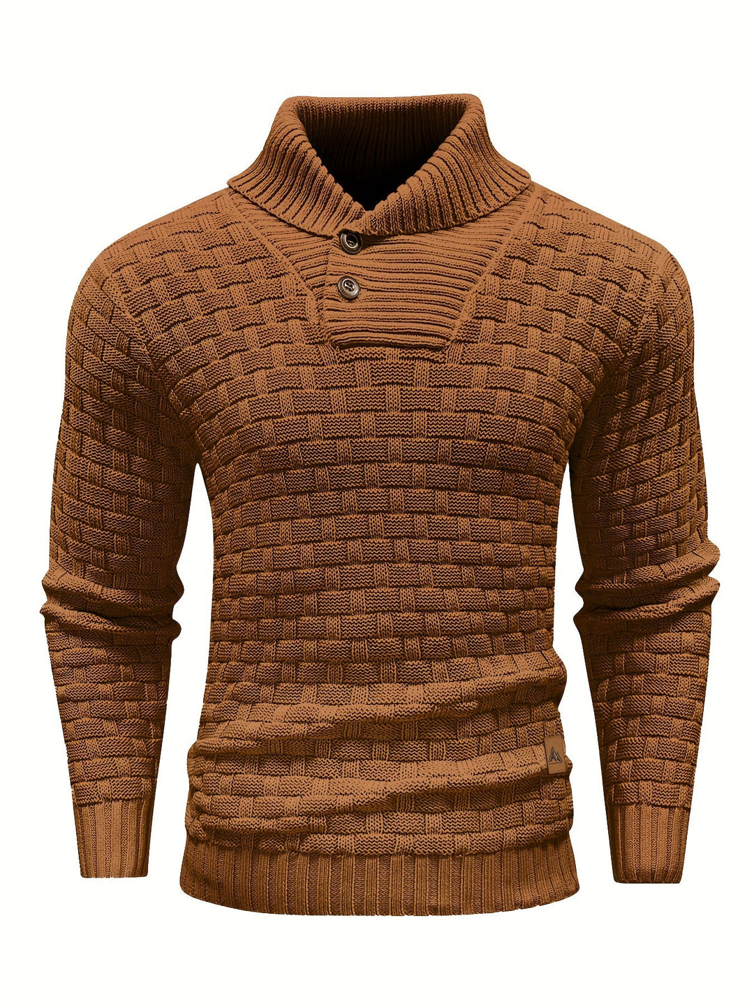 Barrett | Texturerad Kavaj-Krage Jumper