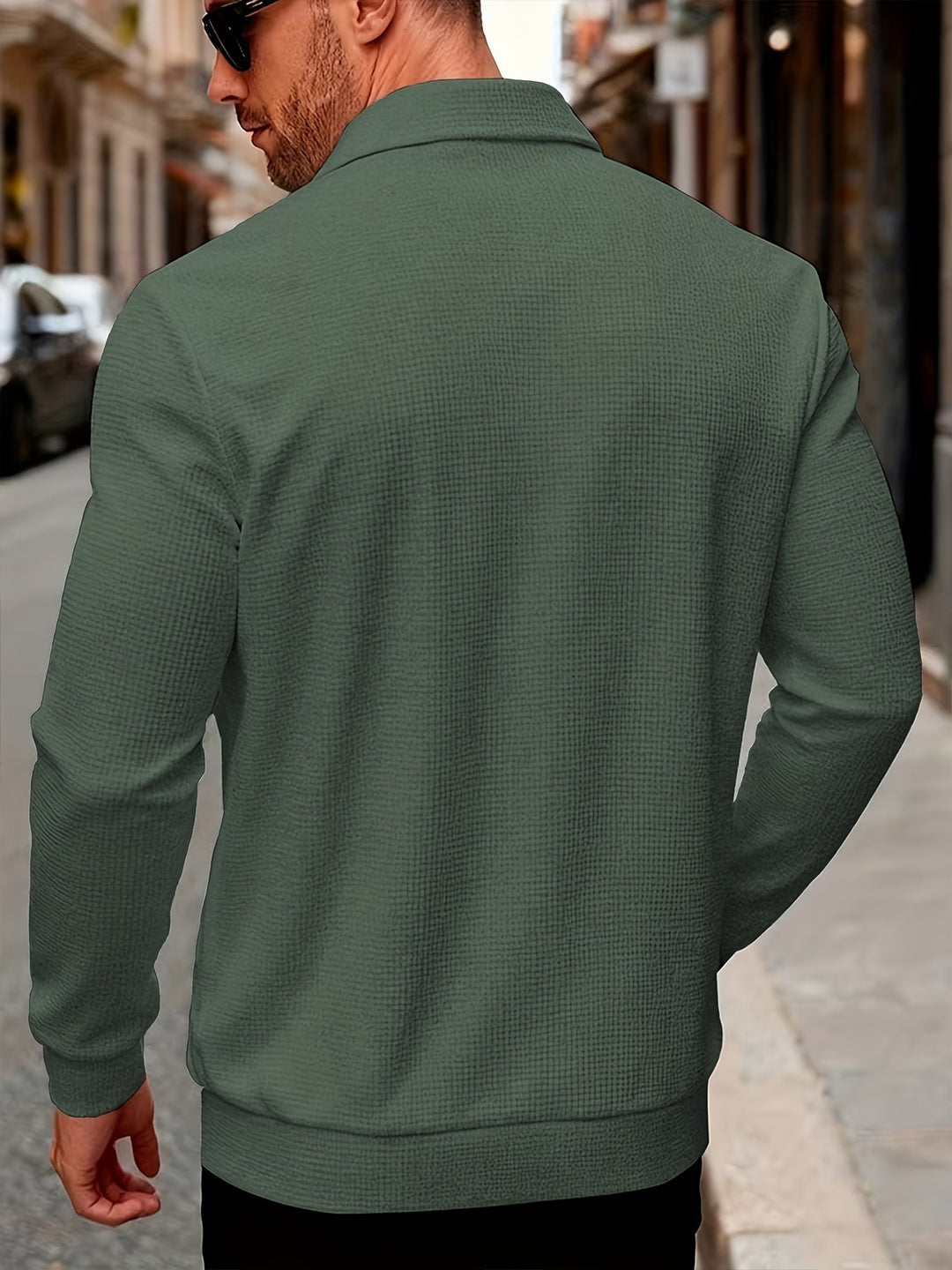 Clifford | Texturerad Knapp-Up Overskjorta