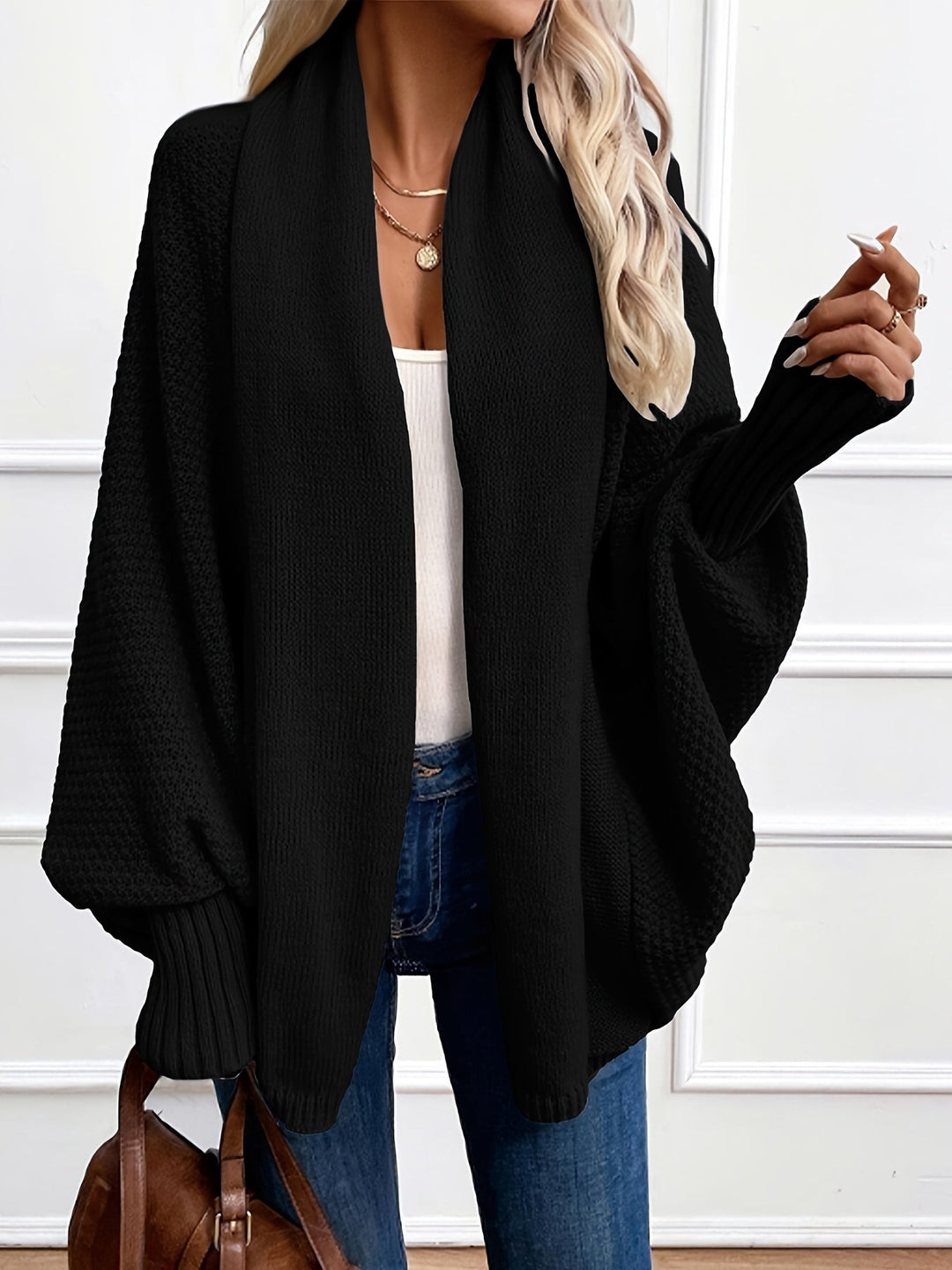 Odessa | Draperad Sjalkrage Cardigan