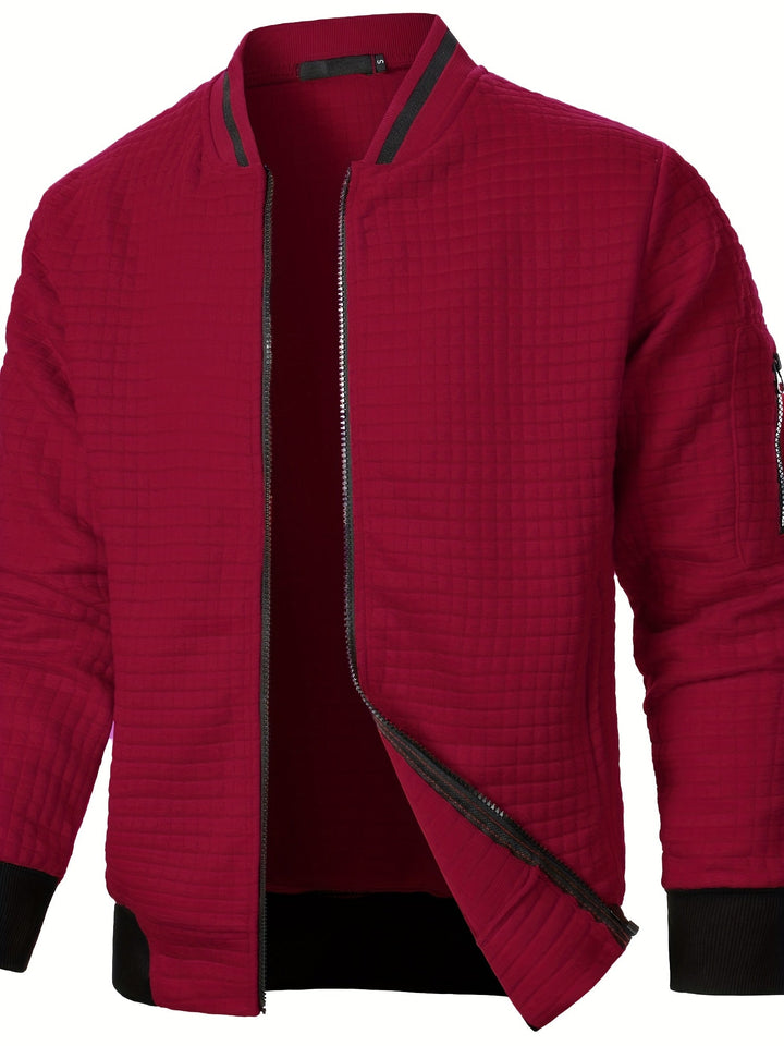 Conrad | Texturerad Zip-Up Jacka
