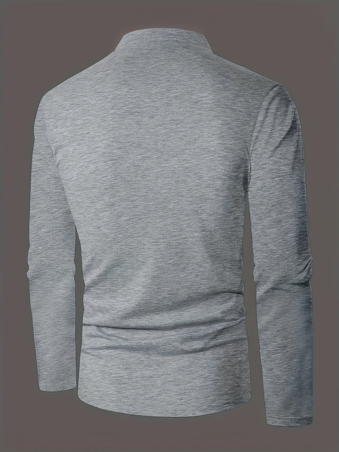 Reginald | Raffinerad långärmad Henley-tröja