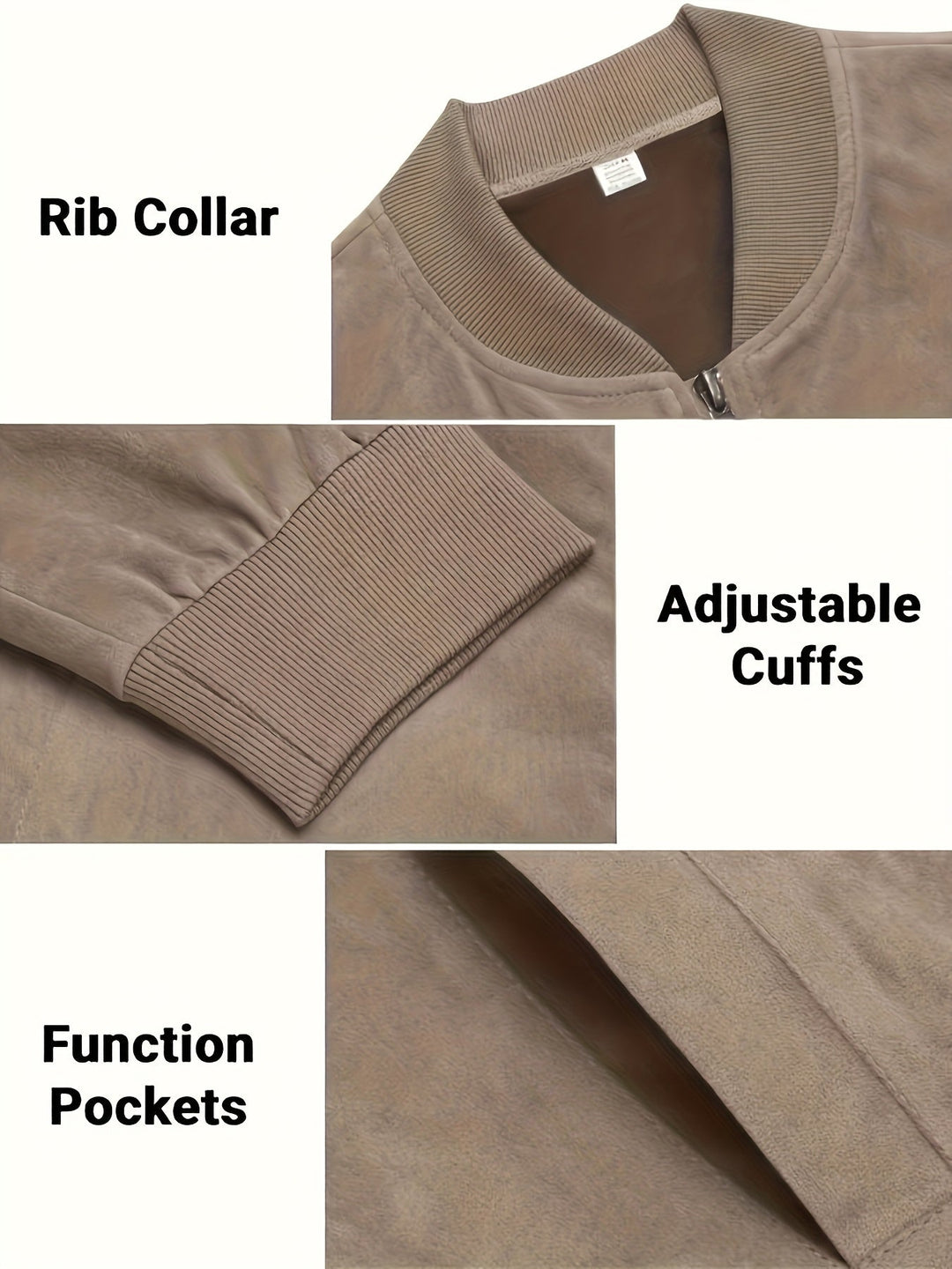 Bradley | Raffinerad Lättvikts Zip-Up Jacka
