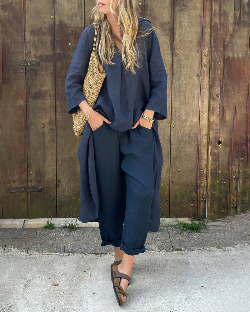 Odette | Elegant Löst V-ringad Set