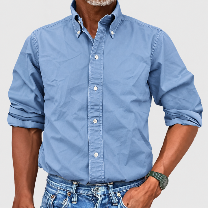 Oliver | Klassisk Button-Down Skjorta