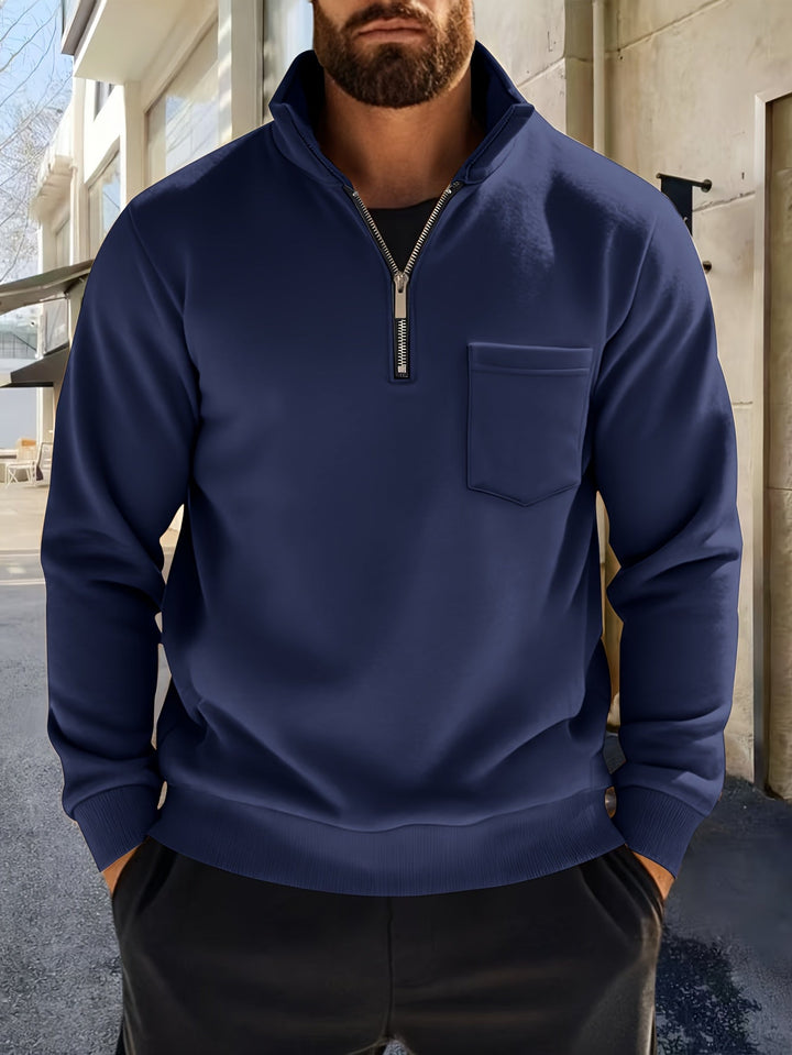 Oscar | Raffinerad Halv-Zip Pullover
