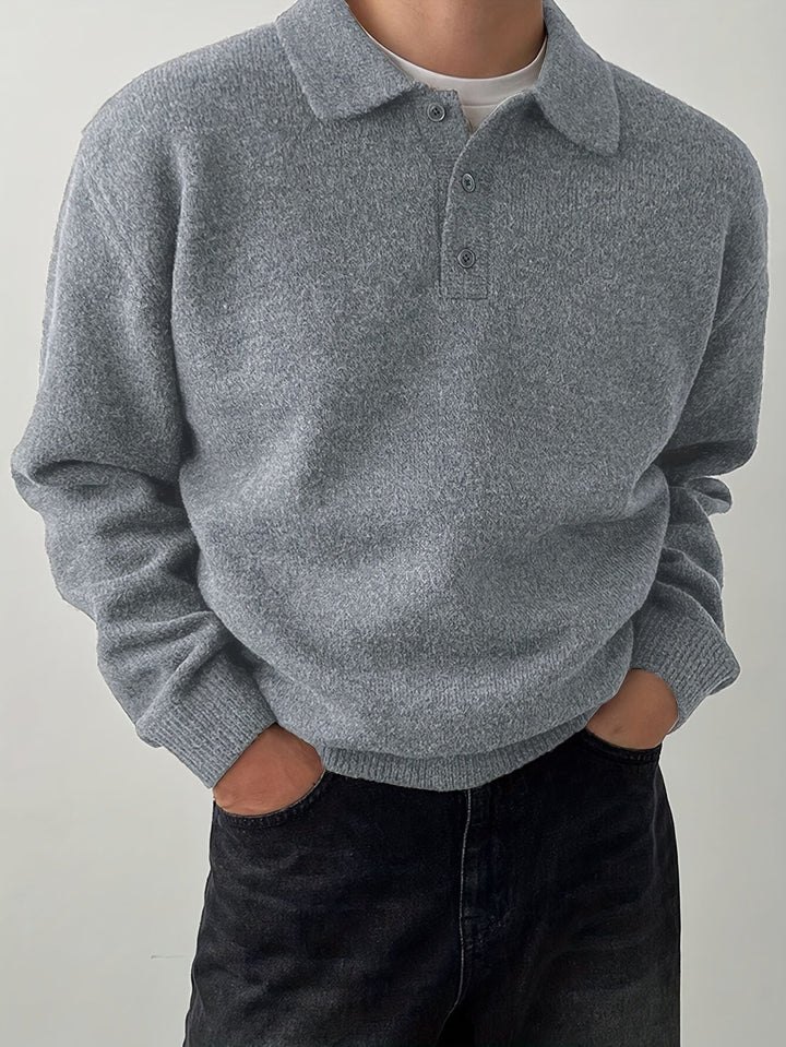 Reid | Polokrage Stickad Tröja