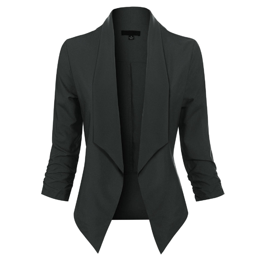 Beverly | Draperad Öppen Blazer
