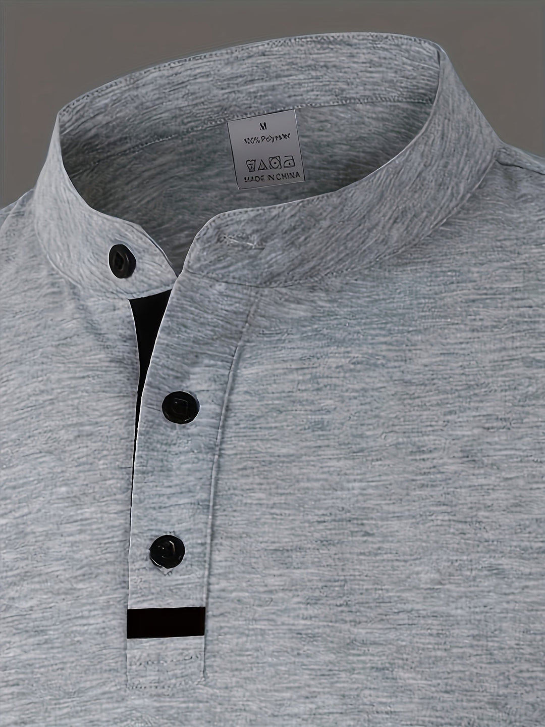 Reginald | Raffinerad långärmad Henley-tröja