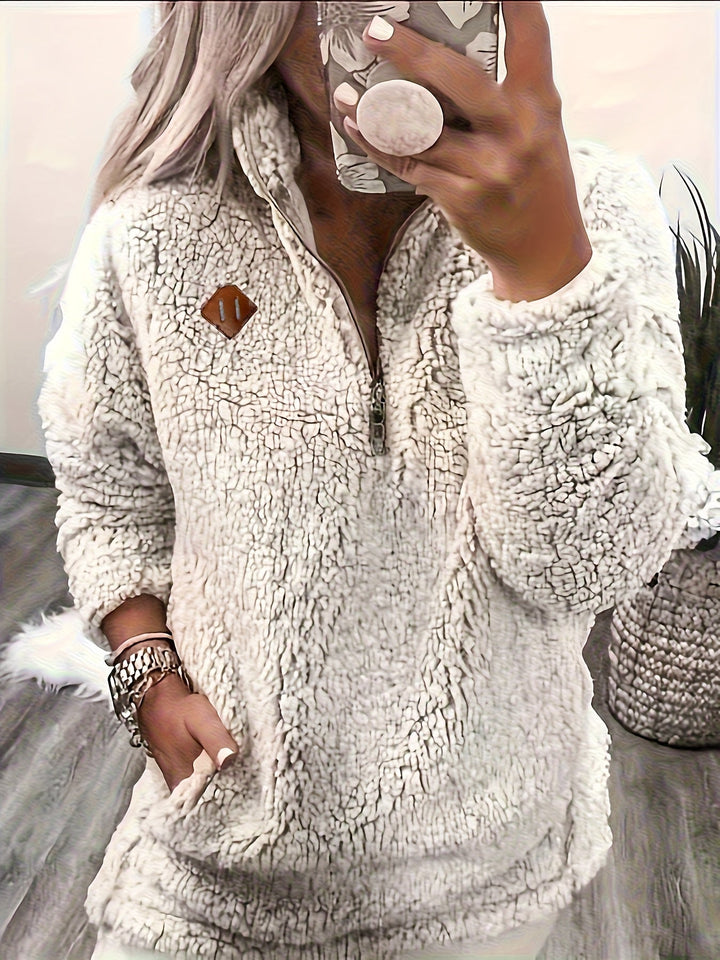 Lorraine | Mysig Halvdraget Pullover