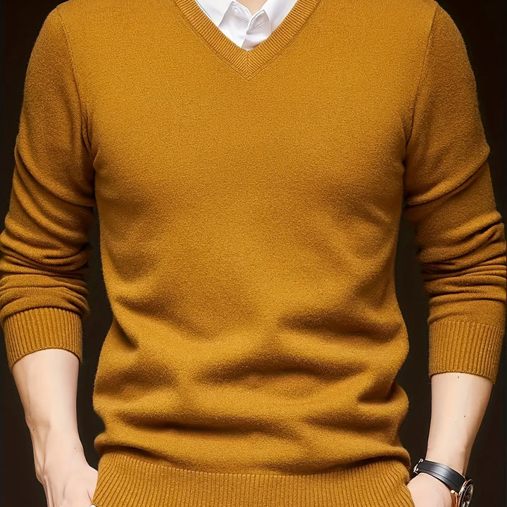 Nigel | Raffinerad V-ringad Jumper
