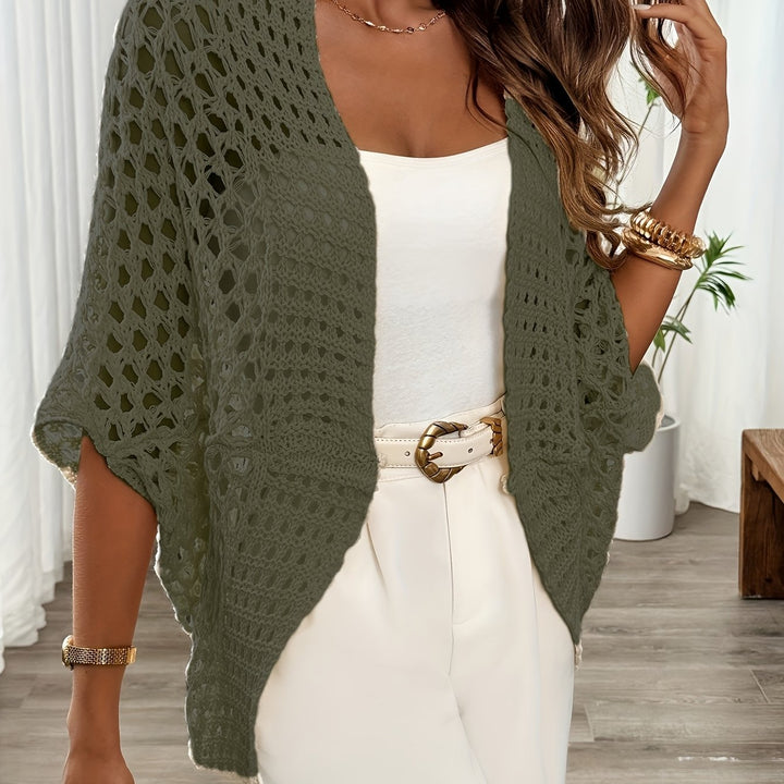 Josie | Öppen Framsida Batwing Cardigan