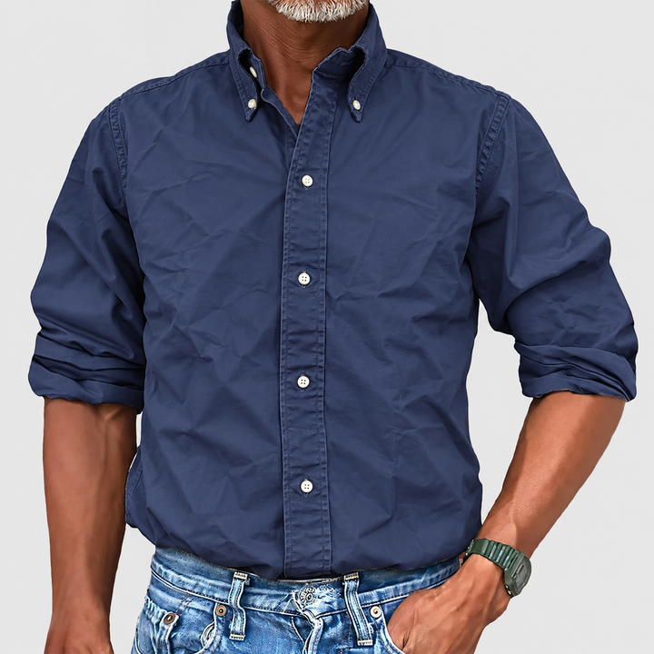 Oliver | Klassisk Button-Down Skjorta