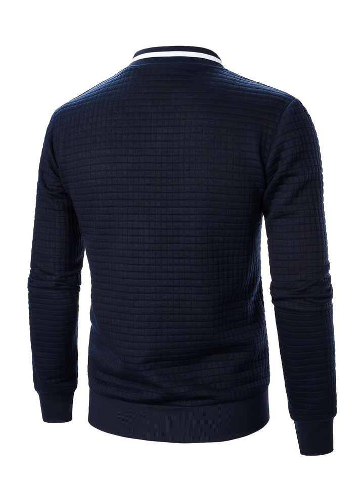 Conrad | Texturerad Zip-Up Jacka