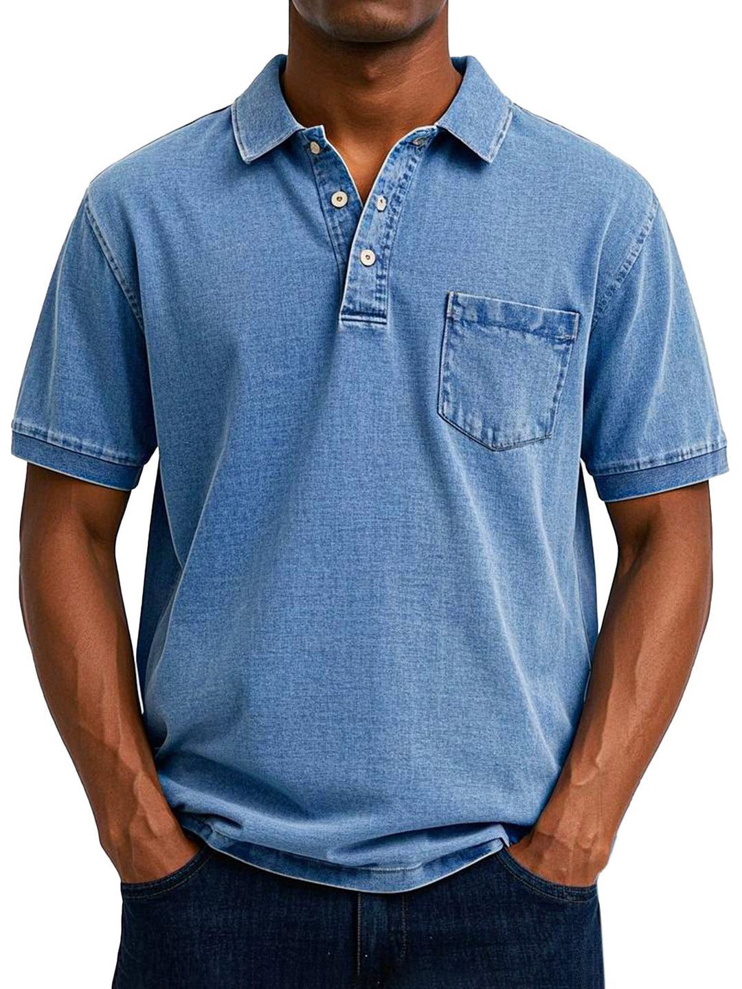 Cedric | Vintage Casual Polo Skjorta