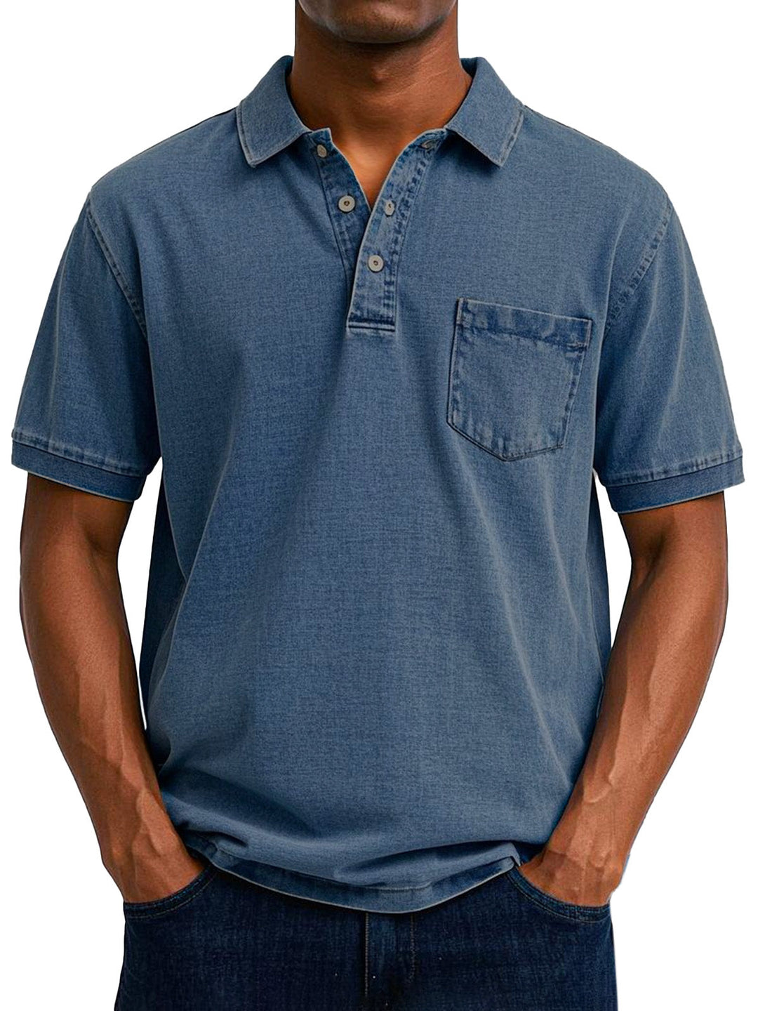 Cedric | Vintage Casual Polo Skjorta