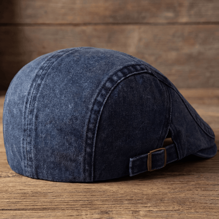 Arthuro | Klassisk Denim Flat Cap