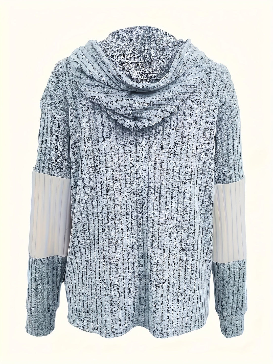 Tamara | Texturerad Huva Zip Jacka