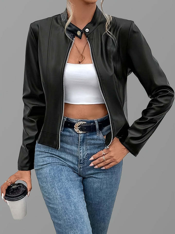 Danielle | Slank Zip-Front Jacka
