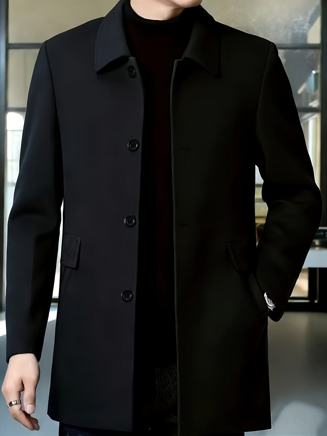 Cedric | Skräddarsydd Enknäppt Kappa