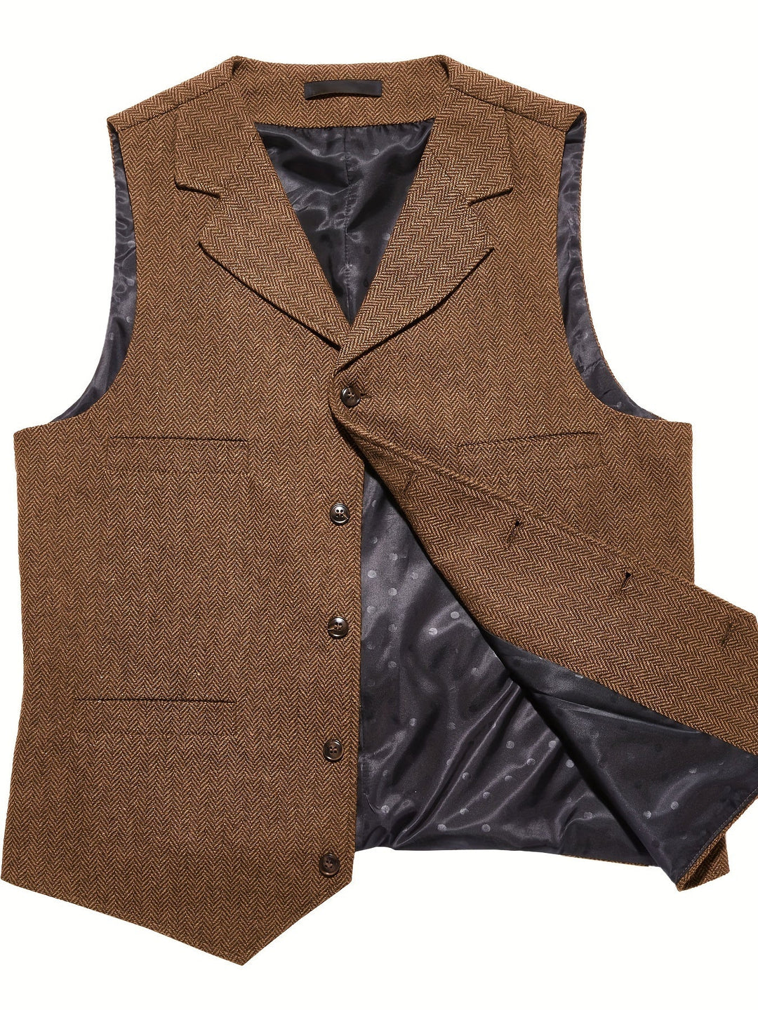 Emmett | Herringbone Skräddarsydd Väst