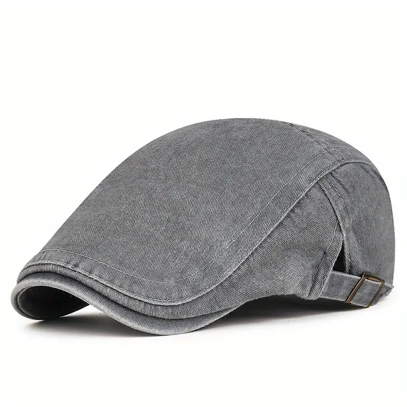 George | Klassisk Tvättad Flat Cap