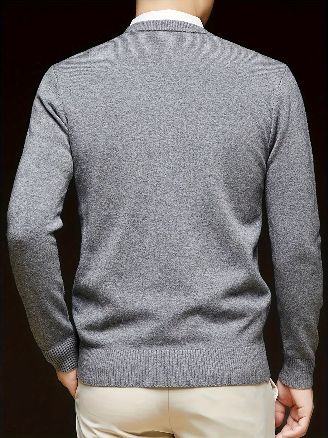 Nigel | Raffinerad V-ringad Jumper