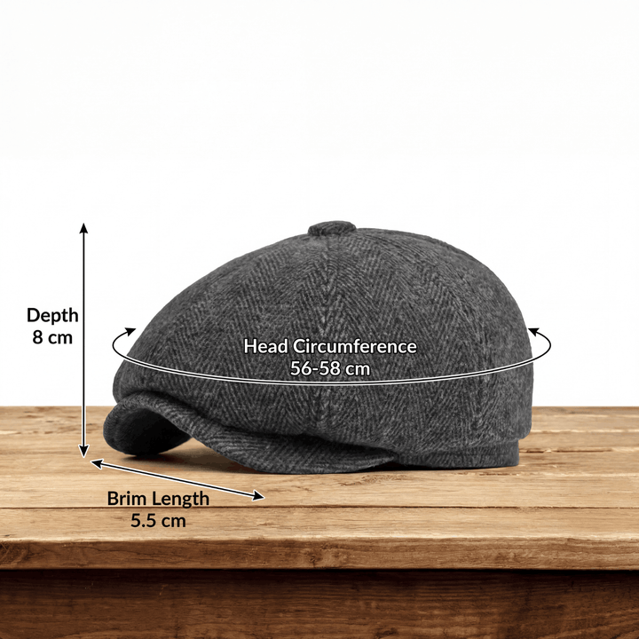 Charles | Klassisk Everyday Blend Flat Cap