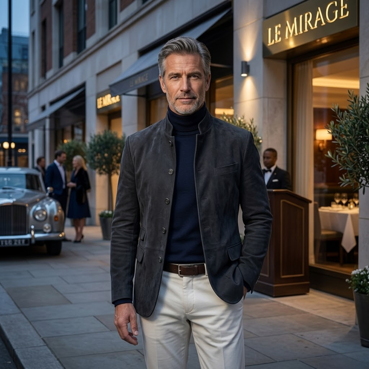 Godfrey | Avslappnad Modern Knapp Cardigan