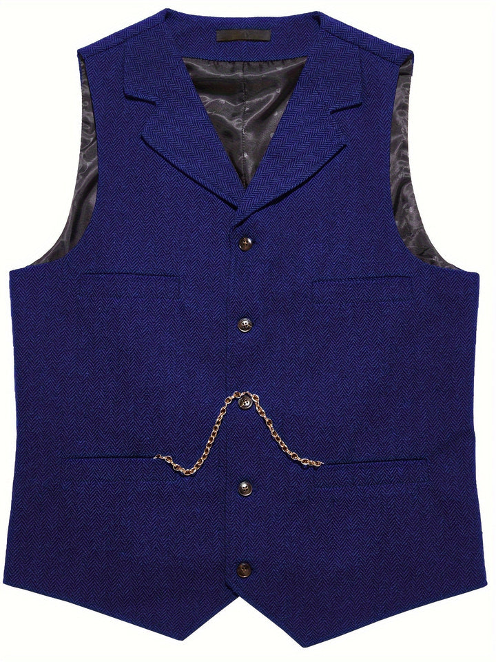 Emmett | Herringbone Skräddarsydd Väst