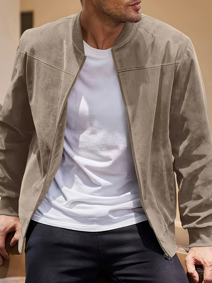 Bradley | Raffinerad Lättvikts Zip-Up Jacka