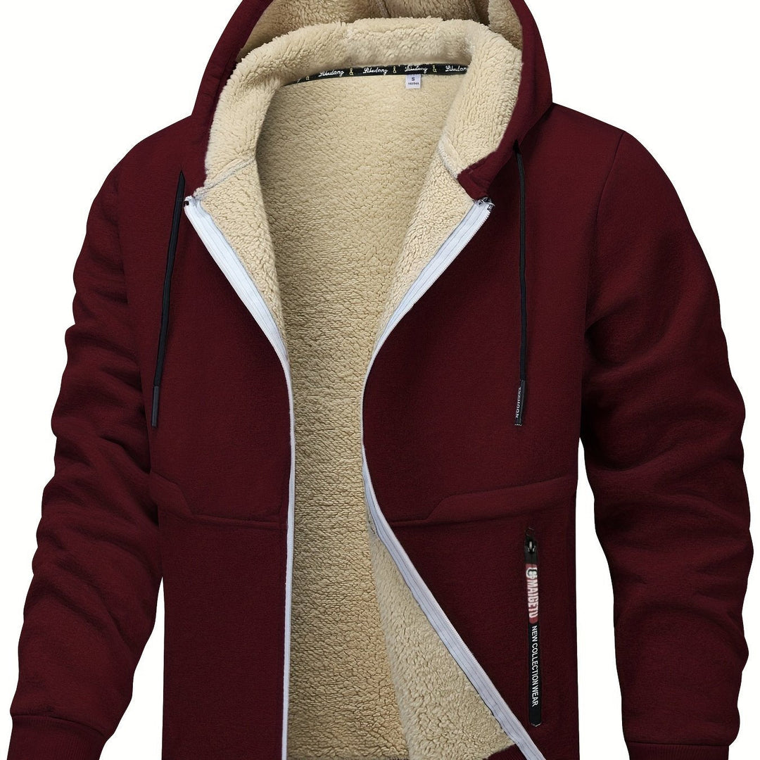 Douglas | Mysig Huva Zip-Up Jacka