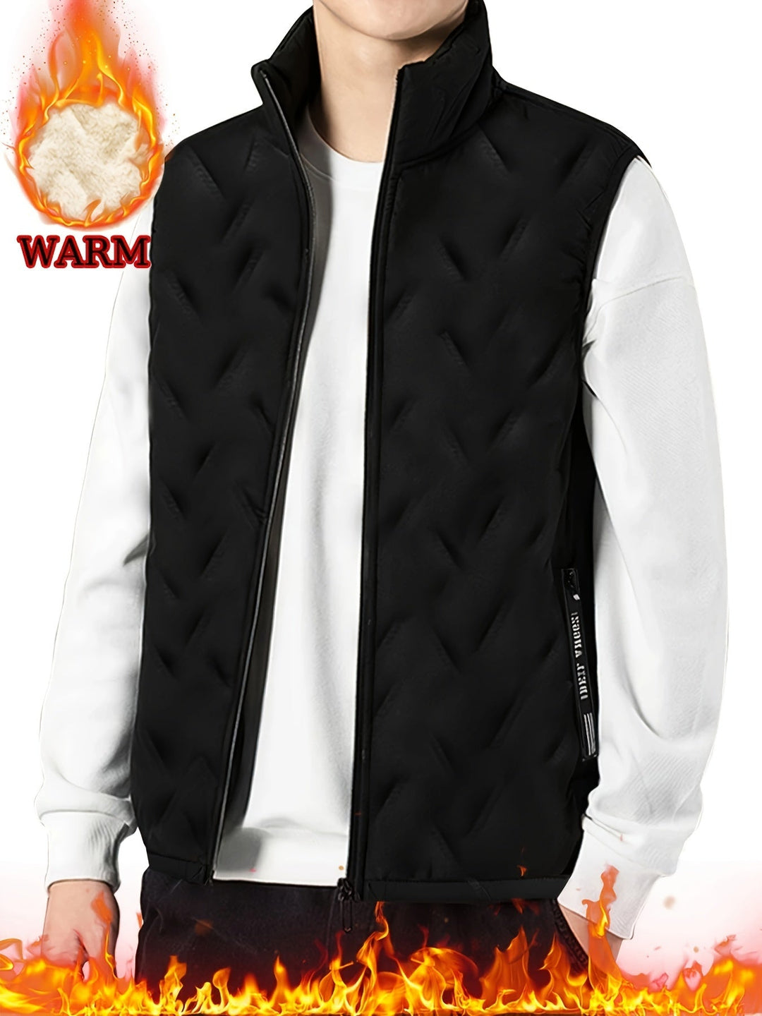 Cole | Mysig Ståkrage Gilet