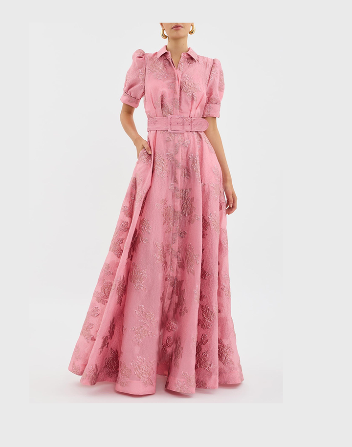 Aimee | Elegant Klänning med Puffärmar