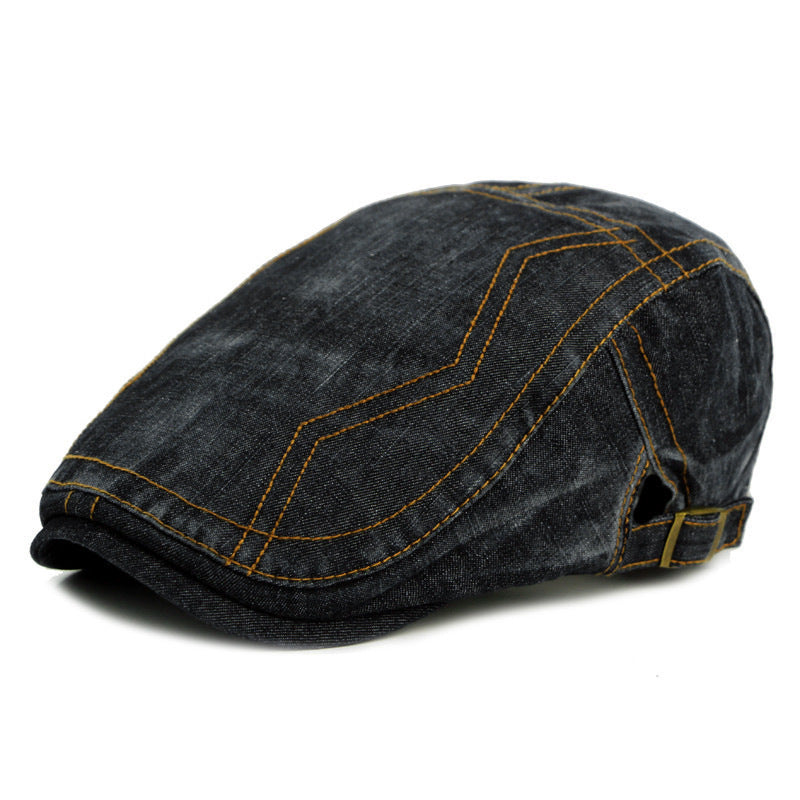 Leo | Klassisk Stitch Flat Cap