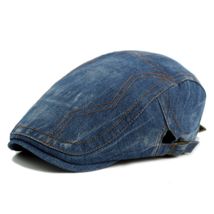 Leo | Klassisk Stitch Flat Cap