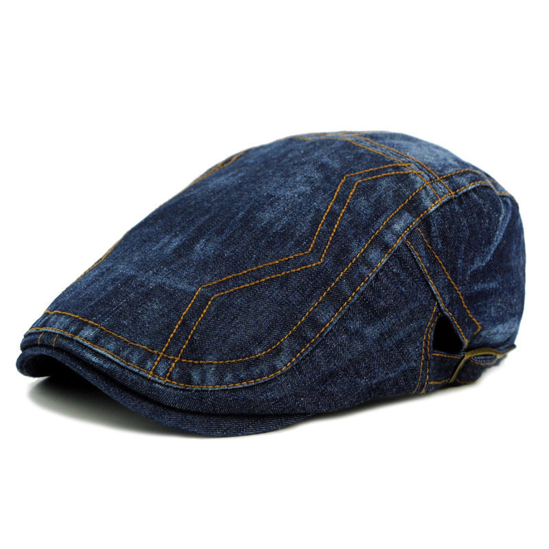 Leo | Klassisk Stitch Flat Cap