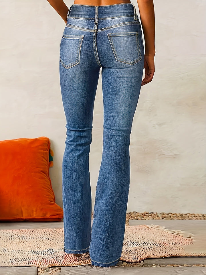 Harlow | Högmidjade Vida Jeans