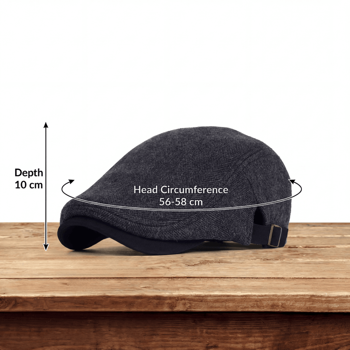 Arnel | Klassisk Tweed Flat Cap