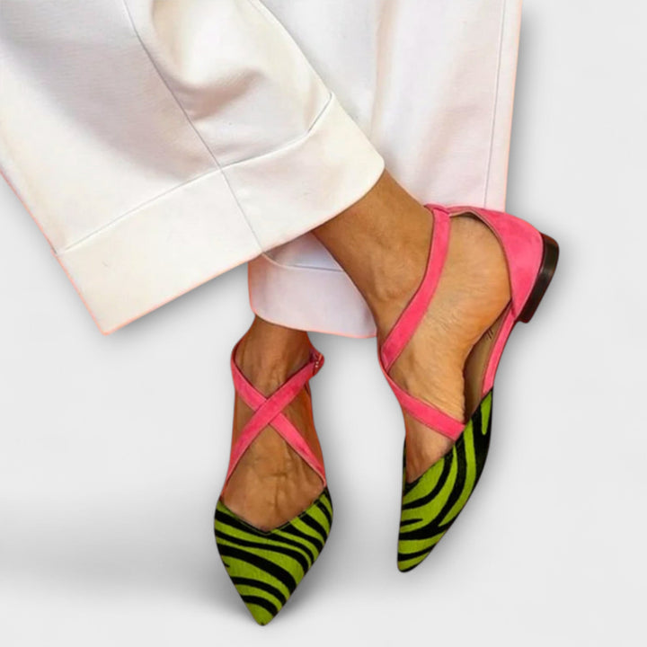 Felina | Stiliga Korsremmar Loafers