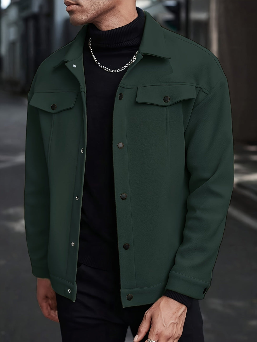 Roderick | Modern Snap-Button Jacka