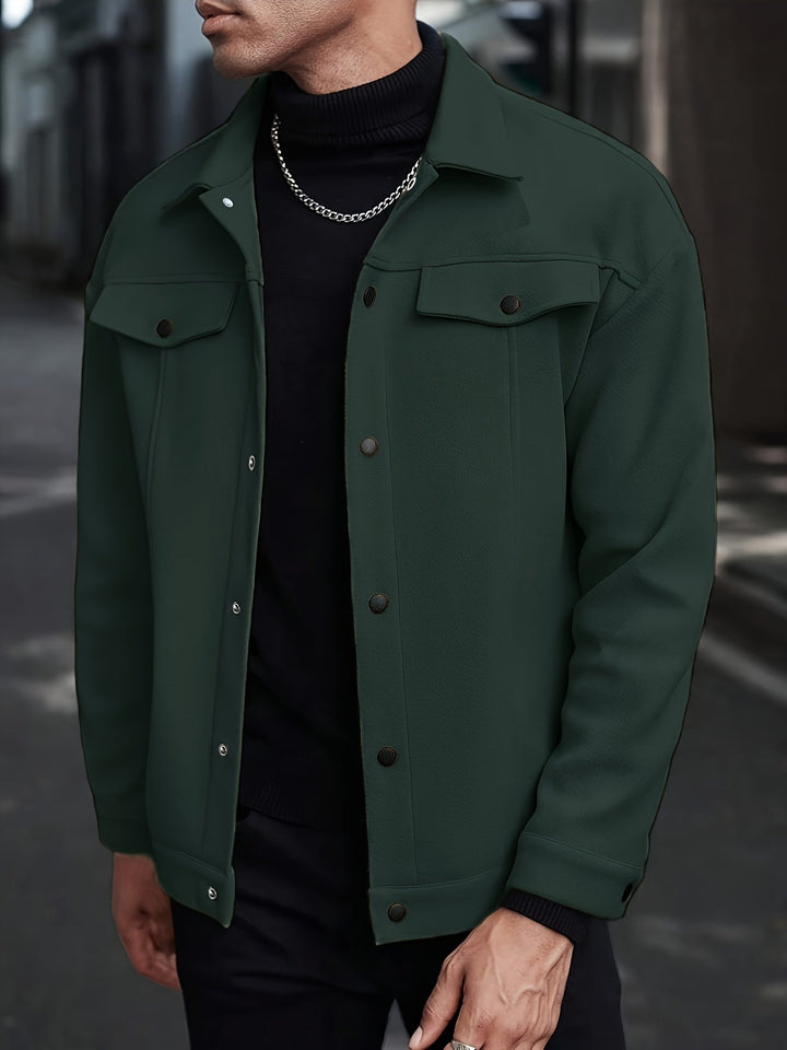 Roderick | Modern Snap-Button Jacka