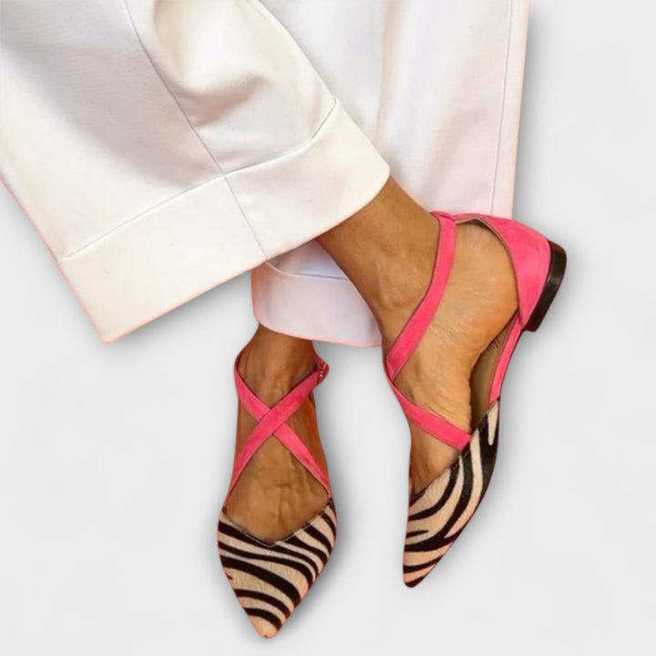 Felina | Stiliga Korsremmar Loafers