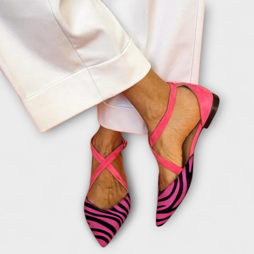 Felina | Stiliga Korsremmar Loafers