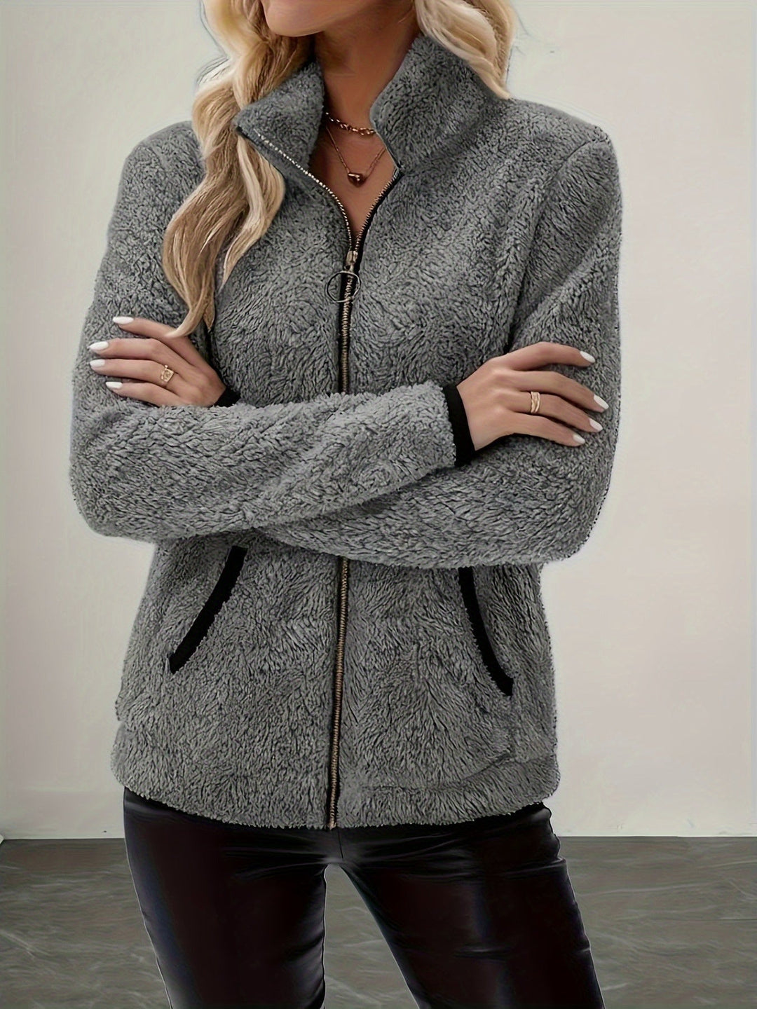 Mabel | Mysig Zip-Up Jacka