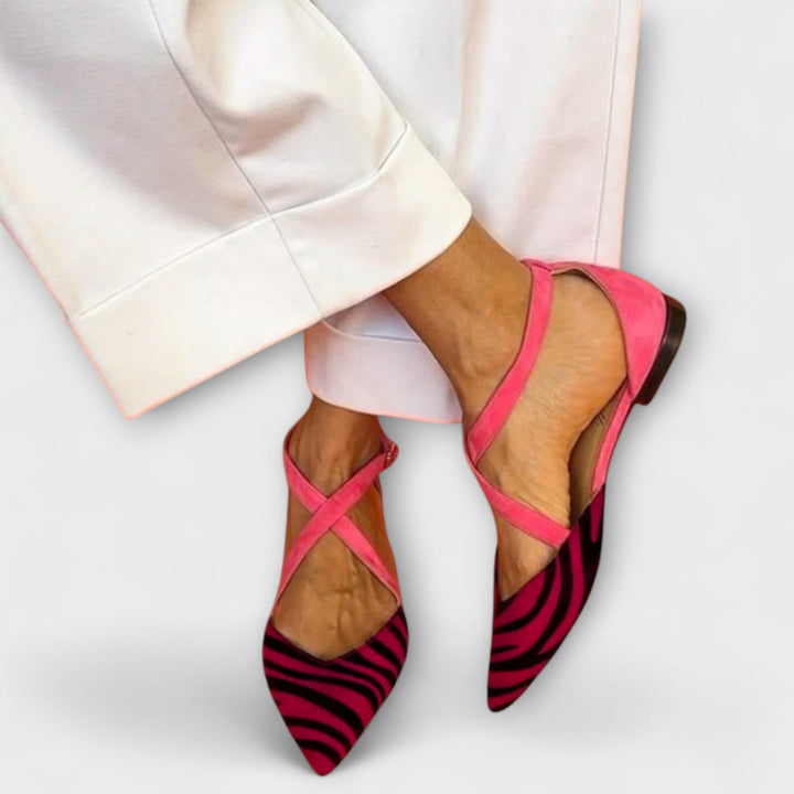 Felina | Stiliga Korsremmar Loafers