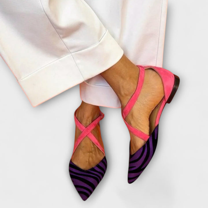 Felina | Stiliga Korsremmar Loafers