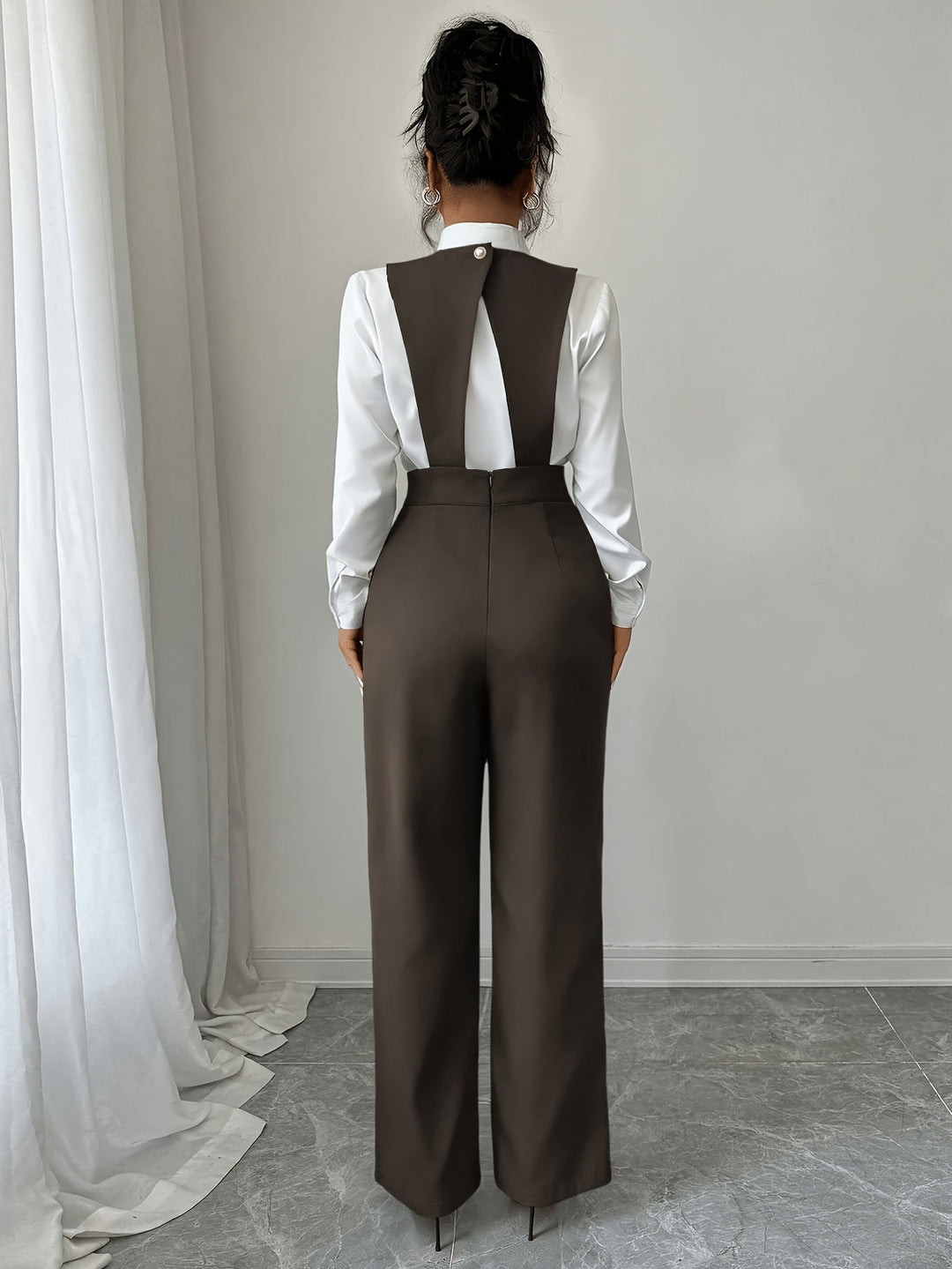 Tamsin | Skräddarsydd Byxdress med Vida Ben