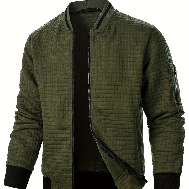 Conrad | Texturerad Zip-Up Jacka